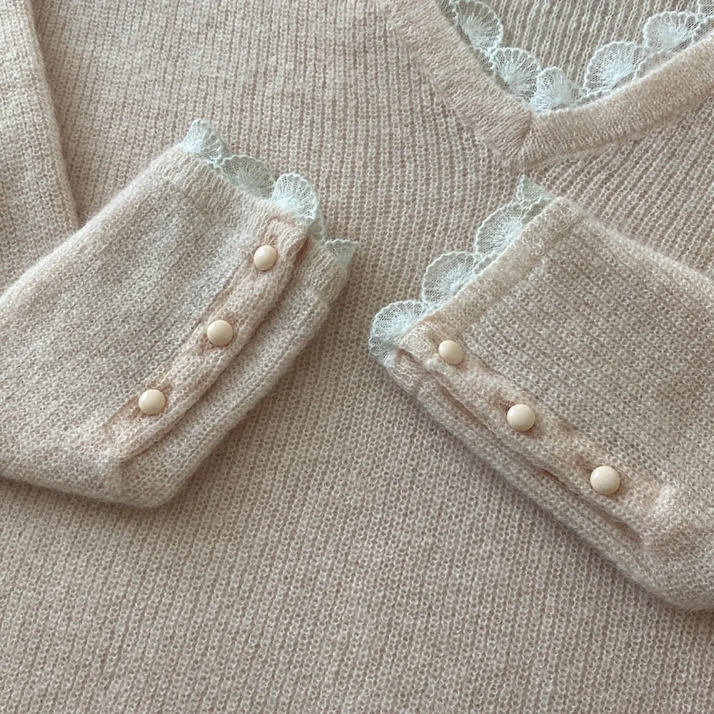 Sézane pink knit - Picture 3 of 5